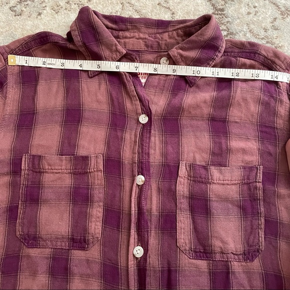 Mossimo Supply Co Boyfriend Fit Plaid Shirt Size Small - Picture 7 of 7